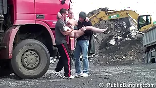 Terms site Bring out gang-bang with a youthfull pretty girl